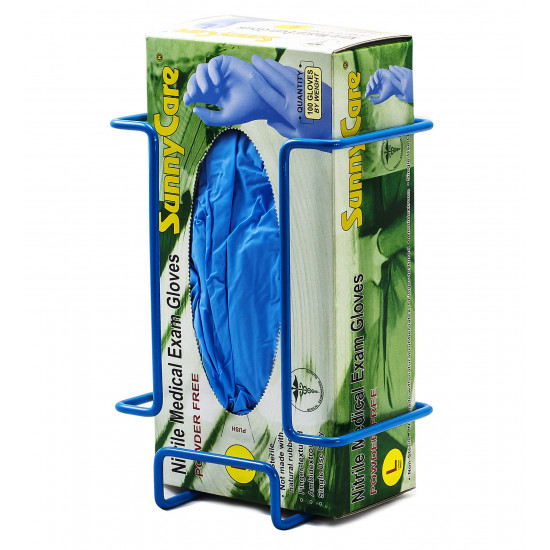 Bel-Art Poxygrid Glove Dispenser Rack; Single Box Holder, 5½ x 4¼ x 8¼ in., Blue Bel-Art Poxygrid Glove Dispenser Rack; Single Box Holder, 5½ x 4¼ x 8¼ in., Blue
