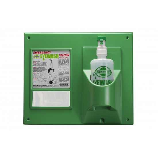 Bel-Art Emergency Eye Wash Safety Station; 1 Bottle, 1000ml Bel-Art Emergency Eye Wash Safety Station; 1 Bottle, 1000ml