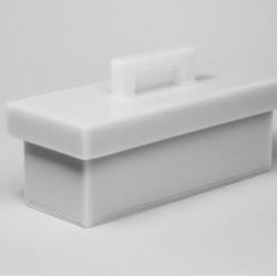 Bel-Art Lead Lined Polyethylene Storage Box; 13L x 36W x 13cmH