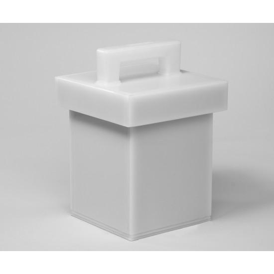 Bel-Art Lead Lined Polyethylene Storage Box; 15L x 15W x 20cmH Bel-Art Lead Lined Polyethylene Storage Box; 15L x 15W x 20cmH