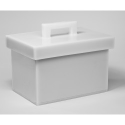 Bel-Art Lead Lined Polyethylene Storage Box; 20L x 30W x 20cmH