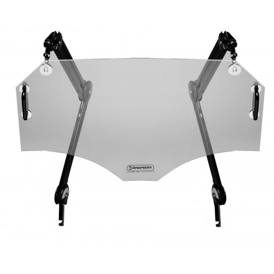 Bel-Art Splash Shield; 2 38 in. Articulating Arms, 15 x 24 in., Plexiglass Bel-Art Splash Shield; 2 38 in. Articulating Arms, 15 x 24 in., Plexiglass