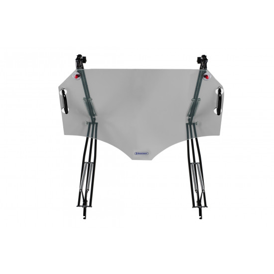 Bel-Art Splash Shield; 2 24 in. Articulating Arms, 15 x 24 in., Plexiglass Bel-Art Splash Shield; 2 24 in. Articulating Arms, 15 x 24 in., Plexiglass