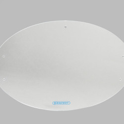 Bel-Art Splash Shield Replacement, Plexiglass, 12 x 15 in.