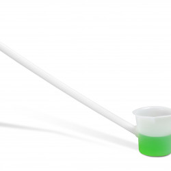 Bel-Art Plastic Ladle; 50ml, 9 in. Handle