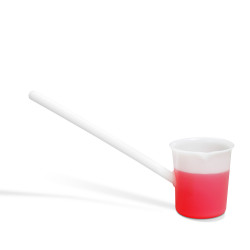 Bel-Art Plastic Ladle; 250ml, 9 in. Handle