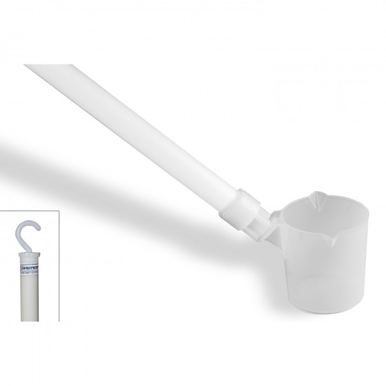 Bel-Art Plastic Economy Dipper; 3ft, 500ml Bel-Art Plastic Economy Dipper; 3ft, 500ml