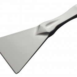 Bel-Art Plastic Triangular Scraper; 9¾ in. Length, 4⅜ in. Blade