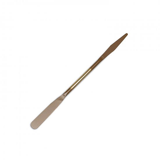 Bel-Art Stainless Steel Micro Spatula; Teflon, 0.156 D x 7¼ in. L, Tapered to ¹/₃₂ in. (Pack of 2) Bel-Art Stainless Steel Micro Spatula; Teflon, 0.156 D x 7¼ in. L, Tapered to ¹/₃₂ in. (Pack of 2)