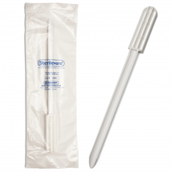 Bel-Art Sterileware Sampling Spatula; V Shaped, 14 in., Sterile Plastic, Individually Wrapped (Pack of 50) Bel-Art Sterileware Sampling Spatula; V Shaped, 14 in., Sterile Plastic, Individually Wrapped (Pack of 50)