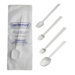 Bel-Art Sterileware Double Bagged Long Handle Sampling Spoons; 2.46ml (½tsp)