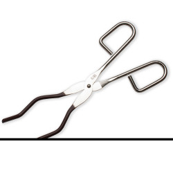 Bel-Art Stainless Steel Tongs; 9 in., Teflon FEP 