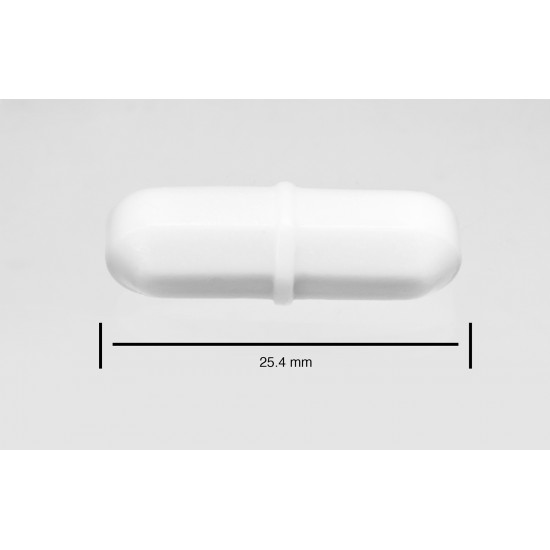 Bel-Art Spinbar Teflon Octagon Magnetic Stirring Bar; 25.4 x 8mm, White Bel-Art Spinbar Teflon Octagon Magnetic Stirring Bar; 25.4 x 8mm, White