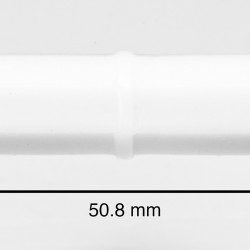 Bel-Art Spinbar Teflon Octagon Magnetic Stirring Bar; 50.8 x 8mm, White