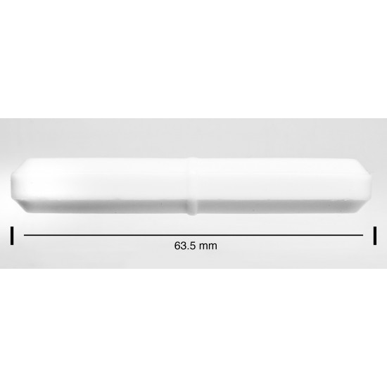 Bel-Art Spinbar Teflon Octagon Magnetic Stirring Bar; 63.5 x 9.5mm, White Bel-Art Spinbar Teflon Octagon Magnetic Stirring Bar; 63.5 x 9.5mm, White