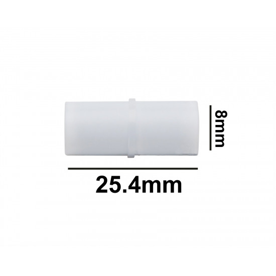 Bel-Art Spinbar Teflon Cylindrical Magnetic Stirring Bar; 25.4 x 8mm, White Bel-Art Spinbar Teflon Cylindrical Magnetic Stirring Bar; 25.4 x 8mm, White