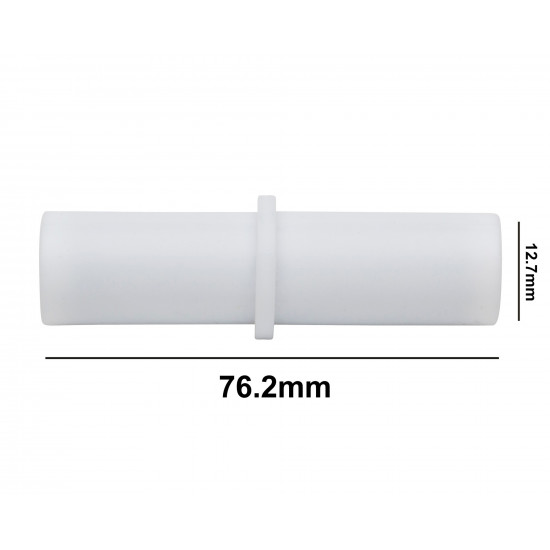 Bel-Art Spinbar Teflon Cylindrical Magnetic Stirring Bar; 76.2 x 12.7mm, White Bel-Art Spinbar Teflon Cylindrical Magnetic Stirring Bar; 76.2 x 12.7mm, White