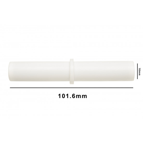 Bel-Art Spinbar Teflon Cylindrical Magnetic Stirring Bar; 101.6 x 16mm, White Bel-Art Spinbar Teflon Cylindrical Magnetic Stirring Bar; 101.6 x 16mm, White