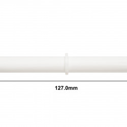 Bel-Art Spinbar Teflon Cylindrical Magnetic Stirring Bar; 127.0 x 16mm, White