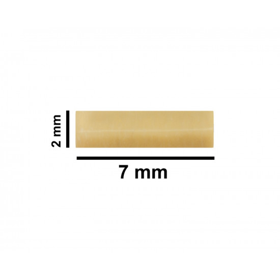 Bel-Art Spinbar Teflon Micro (Flea) Magnetic Stirring Bar; 7 x 2mm, Yellow