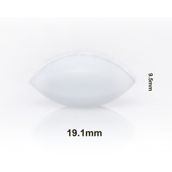 Bel-Art Spinbar Teflon Elliptical (Egg-Shaped) Magnetic Stirring Bar; 19.1 x 9.5mm, White Bel-Art Spinbar Teflon Elliptical (Egg-Shaped) Magnetic Stirring Bar; 19.1 x 9.5mm, White