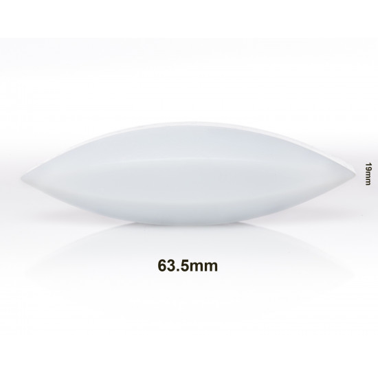 Bel-Art Spinbar Teflon Elliptical (Egg-Shaped) Magnetic Stirring Bar; 63.5 x 19mm, White Bel-Art Spinbar Teflon Elliptical (Egg-Shaped) Magnetic Stirring Bar; 63.5 x 19mm, White