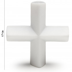 Bel-Art Spinplus Teflon Magnetic Stirring Bar; 31.8 x 14.3mm, White