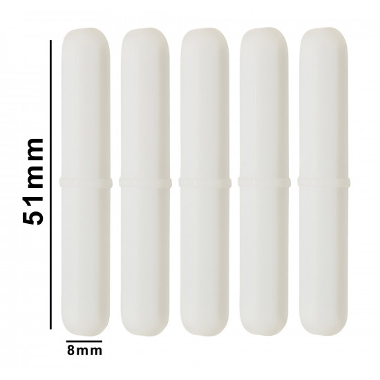 Bel-Art Spinpak Teflon Octagon Magnetic Stirring Bar; 51 x 8mm, White (Pack of 5) Bel-Art Spinpak Teflon Octagon Magnetic Stirring Bar; 51 x 8mm, White (Pack of 5)