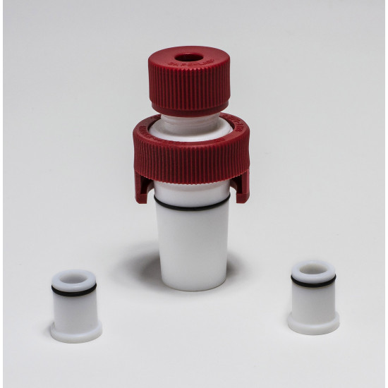 Bel-Art Safe-Lab Stirrer Bearing for 29/42 Tapered Joints with Stopper-Loc Nut, PTFE Bel-Art Safe-Lab Stirrer Bearing for 29/42 Tapered Joints with Stopper-Loc Nut, PTFE