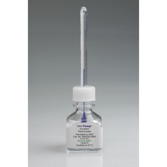 Bel-Art H-B FRIO-Temp Incubator Verification Thermometer with Individual Calibration Report; 15 to 50C Bel-Art H-B FRIO-Temp Incubator Verification Thermometer with Individual Calibration Report; 15 to 50C