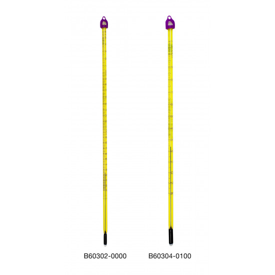 Bel-Art H-B Easy-Read General Purpose Liquid-In-Glass Laboratory Thermometer; -10 to 150C, 50mm Immersion, Environmentally Friendly Bel-Art H-B Easy-Read General Purpose Liquid-In-Glass Laboratory Thermometer; -10 to 150C, 50mm Immersion, Environmentally Friendly