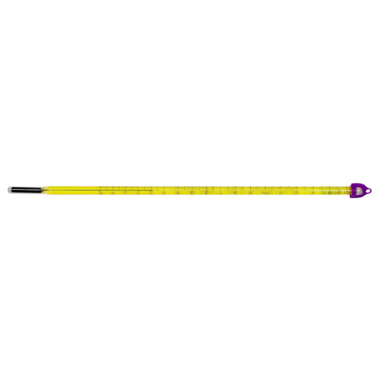 Bel-Art H-B Double-Safe PFA Coated, Liquid-In-Glass Laboratory Thermometer; -10/110C, Total Immersion, Environmentally Friendly Bel-Art H-B Double-Safe PFA Coated, Liquid-In-Glass Laboratory Thermometer; -10/110C, Total Immersion, Environmentally Friendly