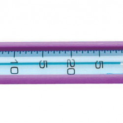 Bel-Art H-B Enviro-Safe Liquid-In-Glass Pocket Laboratory Thermometer; -5 to 50C, Window Plastic Case, Environmentally Friendly