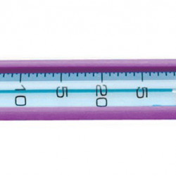 Bel-Art H-B Enviro-Safe Liquid-In-Glass Pocket Laboratory Thermometer; -5 to 50C, Window Plastic Case, Environmentally Friendly
