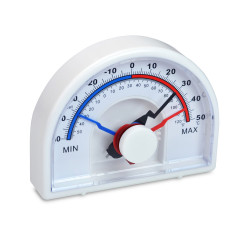 Bel-Art H-B DURAC Bi-Metallic Min/Max Thermometer; -30 to 60C (-20 to 140F)