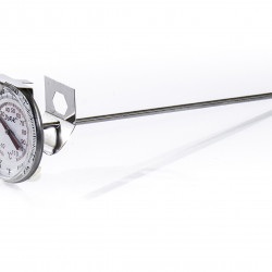 Bel-Art H-B DURAC Bi-Metallic Thermometer; -10 to 110C (0 to 220F), 50mm Dial