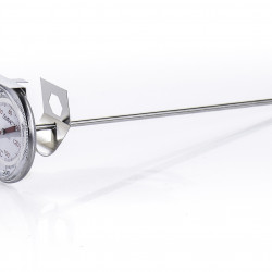 Bel-Art H-B DURAC Bi-Metallic Thermometer; 15 to 150C (50 to 300F), 50mm Dial