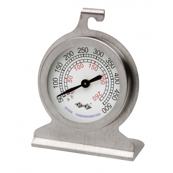 Bel-Art H-B DURAC Bi-Metallic Oven Thermometer; 10 to 260C (50 to 500F) Bel-Art H-B DURAC Bi-Metallic Oven Thermometer; 10 to 260C (50 to 500F)