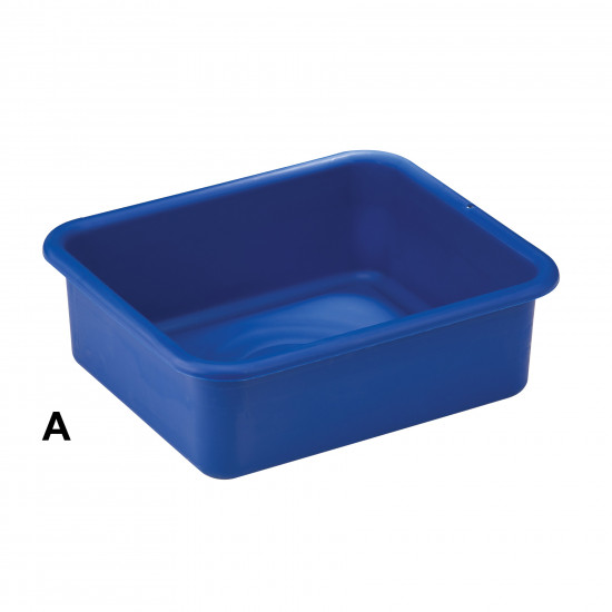 Bel-Art Multipurpose Polypropylene Tray with handles; 12¾ x 10½ x 4¼ in.