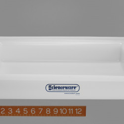 Bel-Art General Purpose Polyethylene Tray without Faucet; 16 x 20 x 3 in.