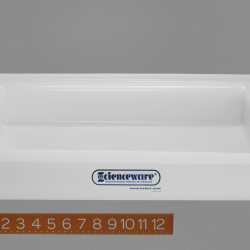 Bel-Art General Purpose Polyethylene Tray without Faucet; 16 x 20 x 3 in.