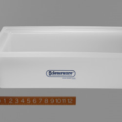 Bel-Art General Purpose Polyethylene Tray with Faucet; 17½ x 23½ x 6 in.