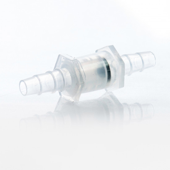 Bel-Art Check Valves; ¼ to ⅜ in. Tapered End Diameter, Polypropylene (Pack of 6) Bel-Art Check Valves; ¼ to ⅜ in. Tapered End Diameter, Polypropylene (Pack of 6)