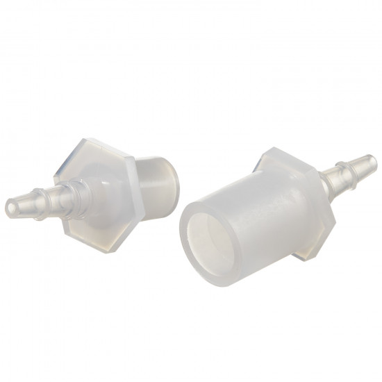 Bel-Art Mix and Match Quick Disconnects for ⅛ to ¼ in. Tubing; Polyethylene (Pack of 12) Bel-Art Mix and Match Quick Disconnects for ⅛ to ¼ in. Tubing; Polyethylene (Pack of 12)