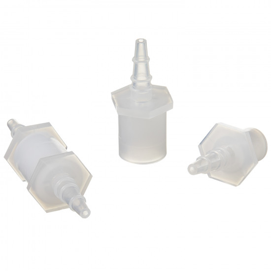 Bel-Art Mix and Match Quick Disconnects for ⅛ to ¼ in. Tubing; Polyethylene (Pack of 12) Bel-Art Mix and Match Quick Disconnects for ⅛ to ¼ in. Tubing; Polyethylene (Pack of 12)