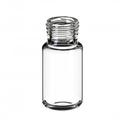 INNOTEG 10mL Clear Screw Neck Headspace Glass Vial, Round Bottom, φ22.5*46mm, 100/pk