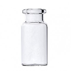 INNOTEG 10mL Clear Crimp Top Headspace Vial, Flat Bottom, Grade B, φ22.5*46mm, 100/pk