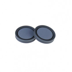 INNOTEG 20mm Medical Butyl Rubber/PTFE Septum With Groove; Hardness (Shore A 50°), φ20*3mm, 100/pk