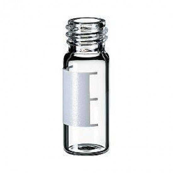 INNOTEG 2mL Amber Screw Neck Glass Vial, WrtOn & Graduated, φ8mm, φ11.6* 32mm, 100/pk