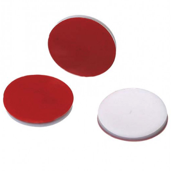 INNOTEG White PTFE/Red Silicone Septum; Temperature Resistance -60℃~200℃, φ9mm*1, 100/pk